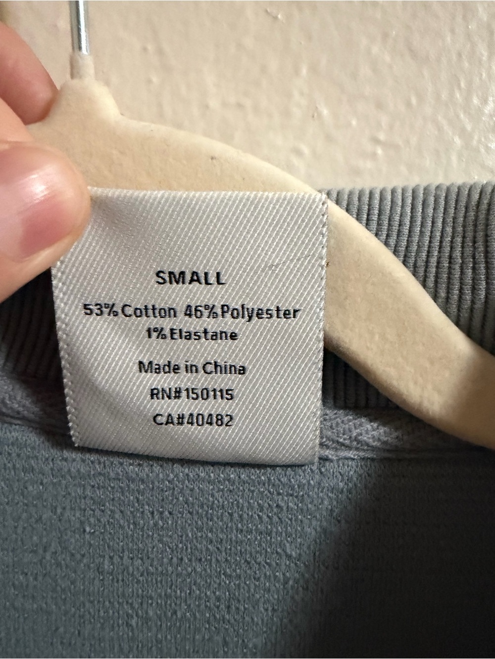 Varley Ramona 1/2 Zip Sweatshirt Ottoman Rib small Moisture-wicking & breathable - Picture 12 of 12
